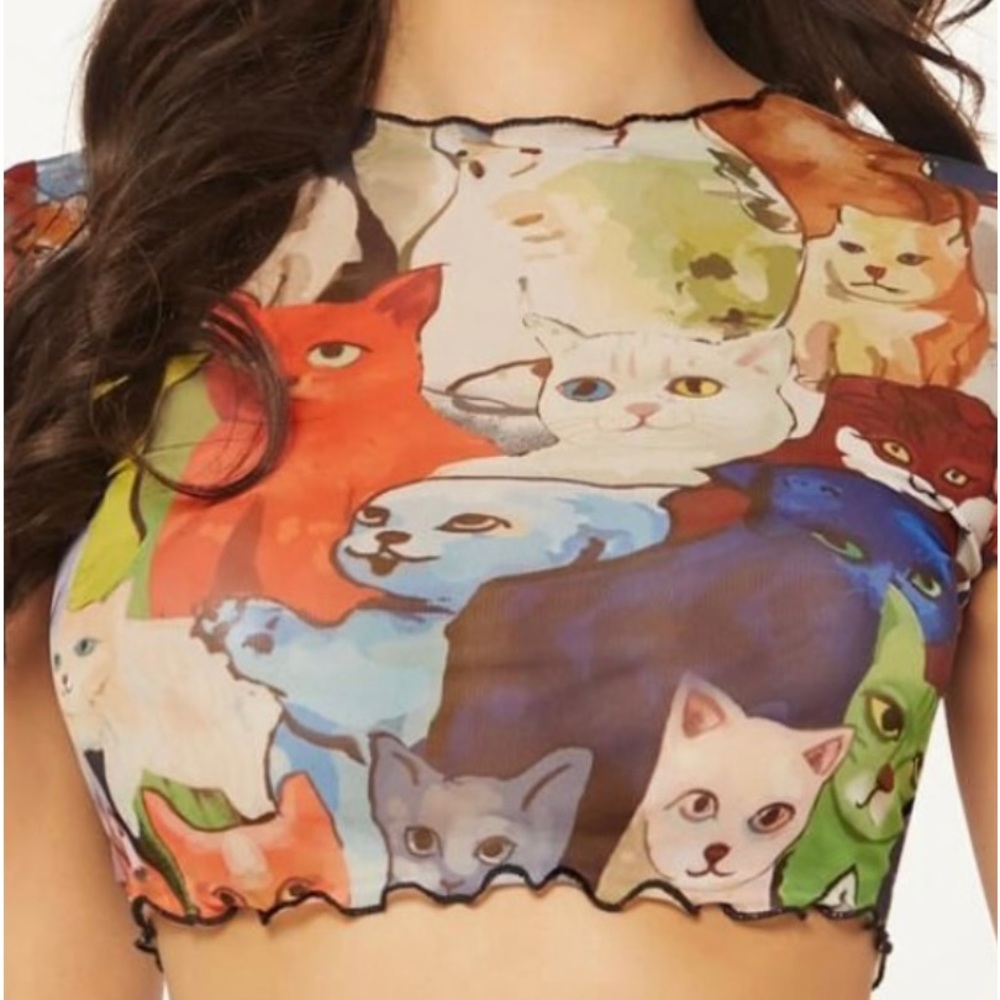 MESH CATS MEOW TOP#40